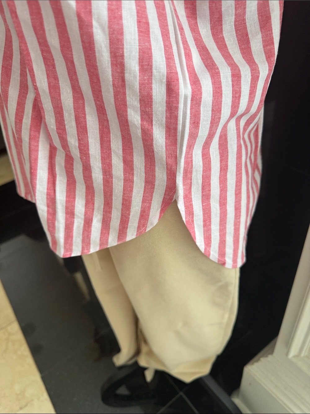 Polo Ralph Lauren Pink & White Striped Button-Down Shirt for Kids - Picture 4 of 6